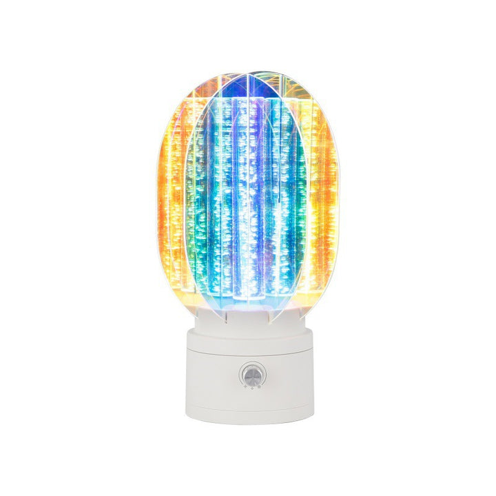 CALORA_ Creatieve Draaibare Nachtlamp met Oplaadbare Sterrenhemel Effect