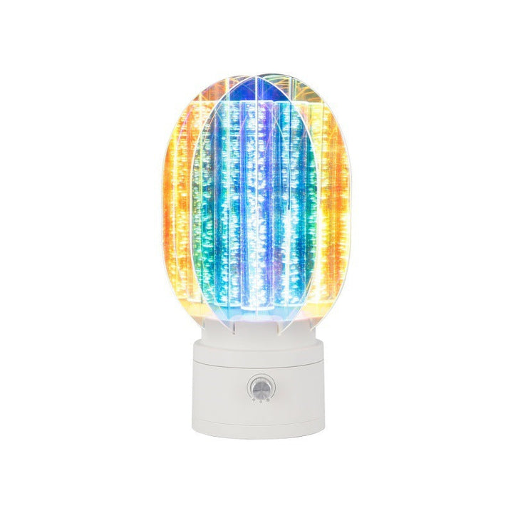 CALORA_ Creatieve Draaibare Nachtlamp met Oplaadbare Sterrenhemel Effect