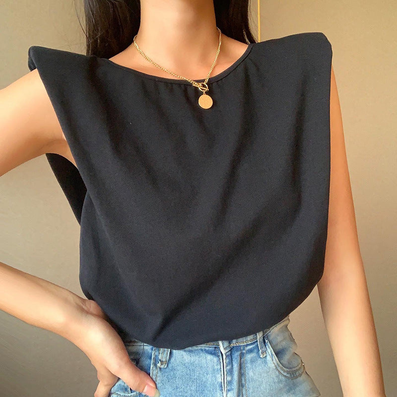 CALORA_ Dames T-shirt met Korte Mouwen en Ontspannen Pasvorm van Ademend Materiaal