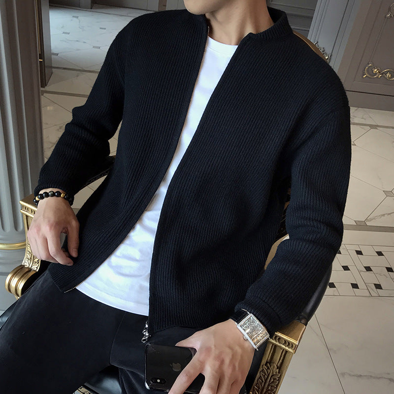 CALORA_ Ribbed Vest Trui met Lange Mouwen voor Heren