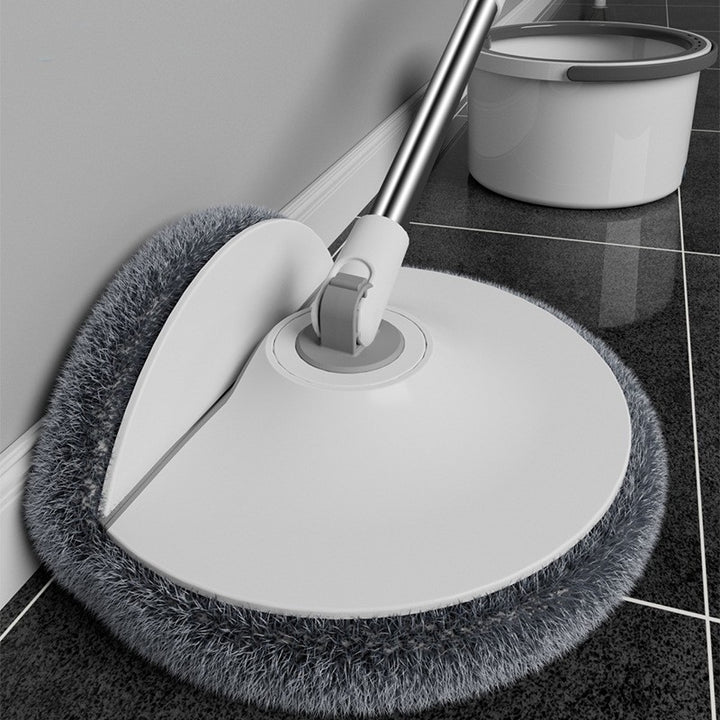 CALORA_ Handwasvrije Dweil Emmer Mop Set- Roterende Vuilafscheiding met Microvezel Dweilen
