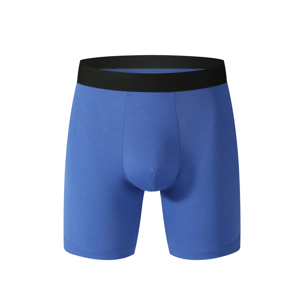 CALORA_ 3 Paar Lange Heren Boxershorts Onderbroek met Middelhoge Taille, Ademend