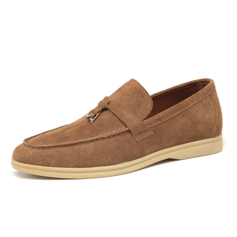 Davide | Luxueuze suede Loafers instappers met Tassel