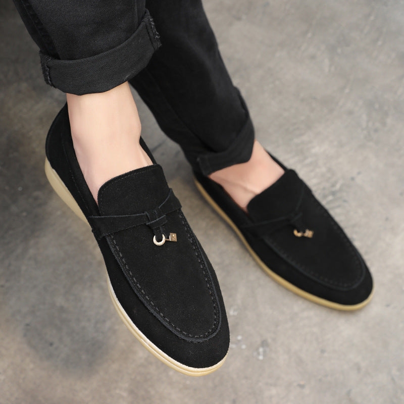 Davide | Luxueuze suede Loafers instappers met Tassel