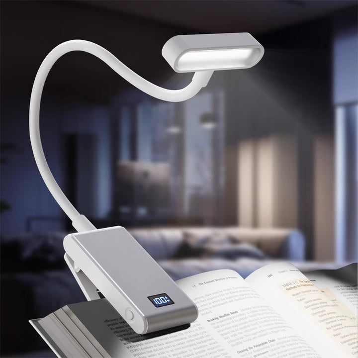 CALORA_ Oplaadbare Klemtafel Lamp voor Studenten - Draagbare Leeslamp