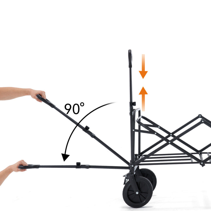 CALORA_ Vouwbare Kampeertrolley voor Buitenactiviteiten - Draagbaar en Stevig