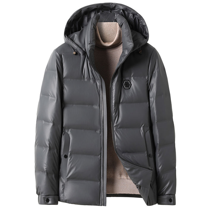 Warme Puffer Winterjas met Capuchon