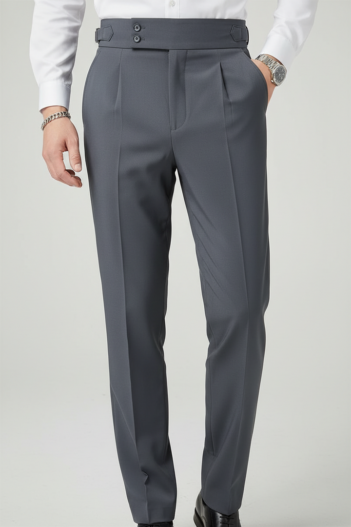 CALORA_ Bianchelli | Stijlvolle Slim Fit Pantalon