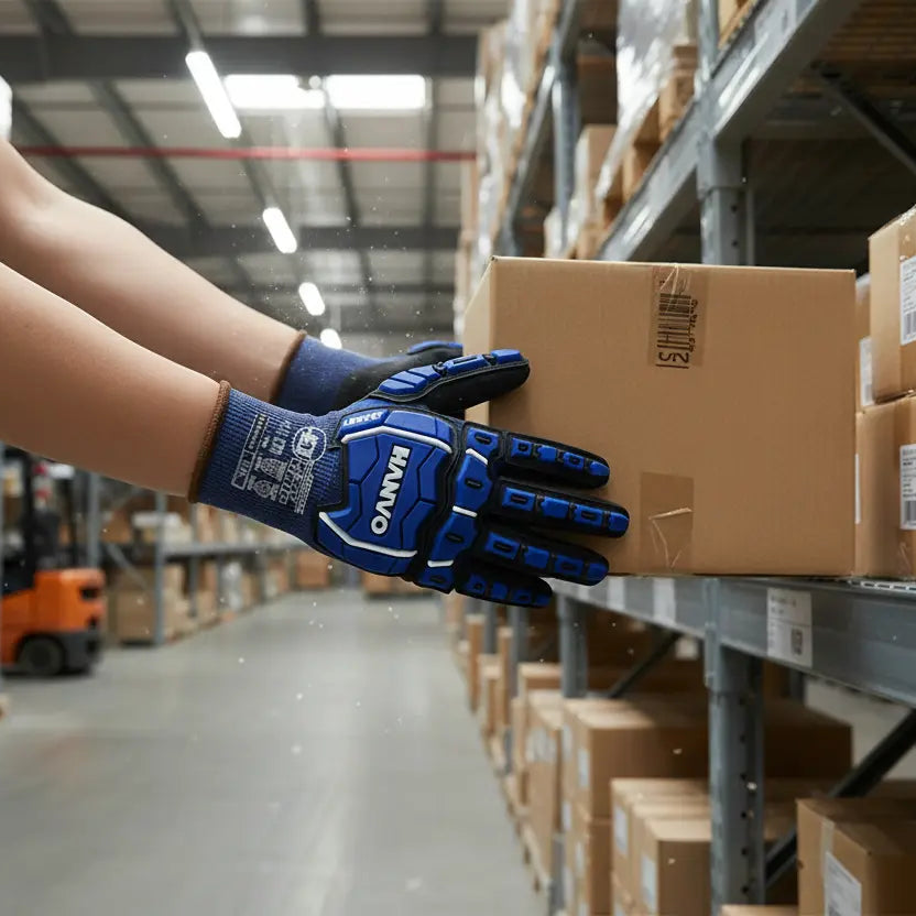 CALORA_ ProtecGear WorkPro | Zware Veiligheid Werkhandschoenen met Touchscreen