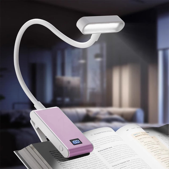 CALORA_ Oplaadbare Klemtafel Lamp voor Studenten - Draagbare Leeslamp