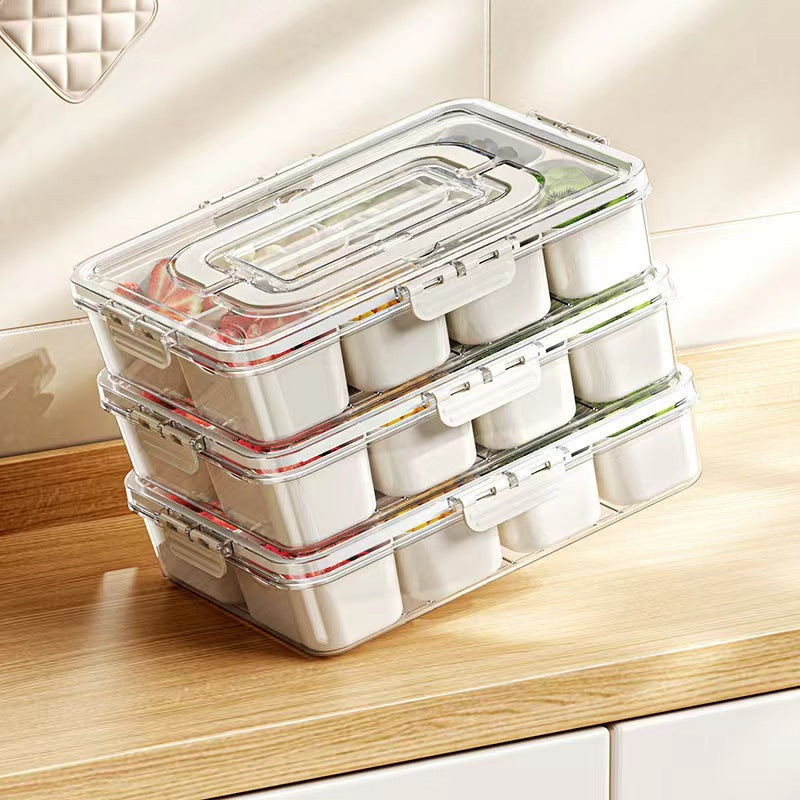 CALORA_ Voedselveilige Transparante Keuken Bewaardoos van Plastic