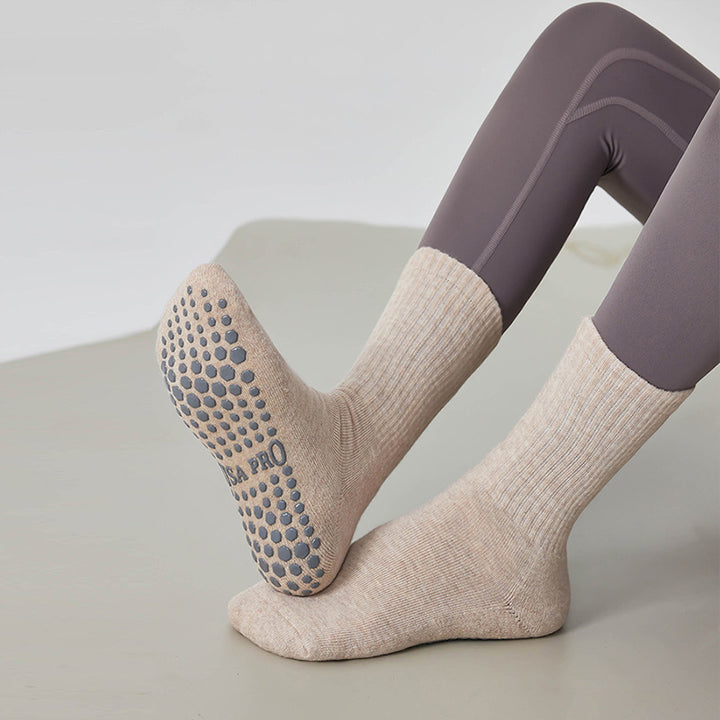 CALORA_ Professionele Anti-Slip Yoga Sokken voor Dames