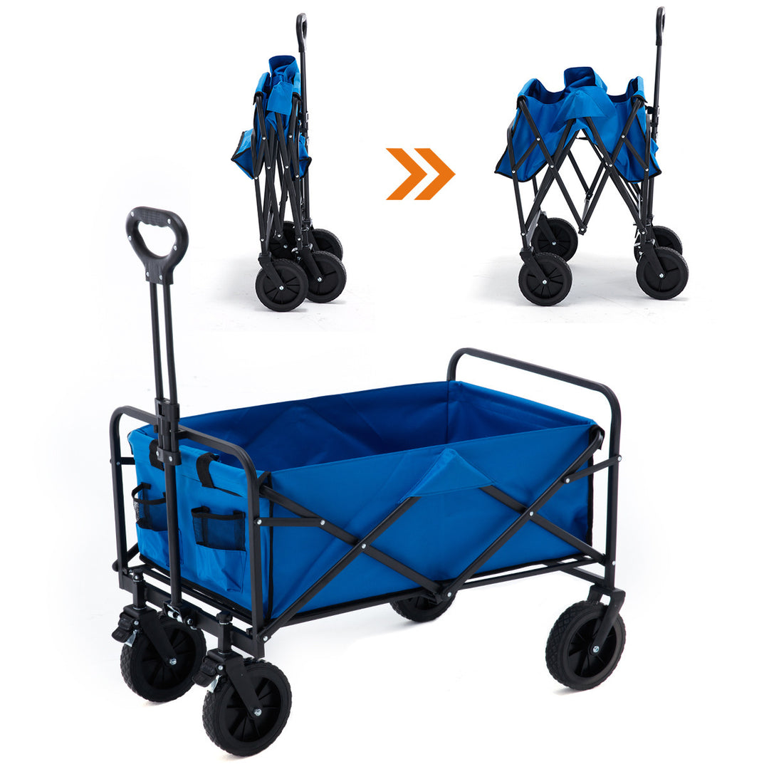 CALORA_ Vouwbare Kampeertrolley voor Buitenactiviteiten - Draagbaar en Stevig