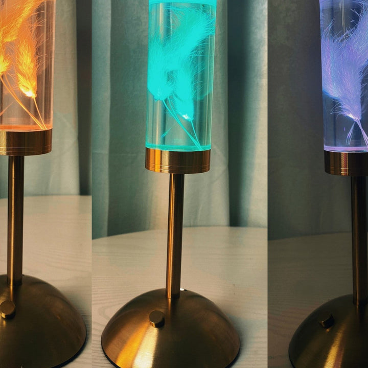 CALORA_ Creatieve LED Sfeerlamp met Ongeschonden Bloemen voor Slaapkamer Decoratie