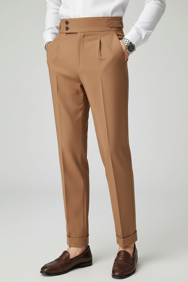 CALORA_ Bianchelli | Stijlvolle Slim Fit Pantalon