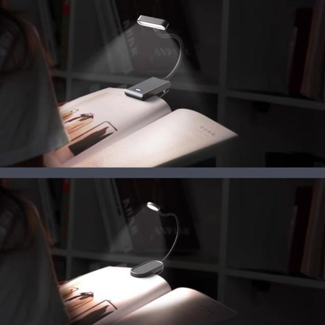 CALORA_ Oplaadbare Klemtafel Lamp voor Studenten - Draagbare Leeslamp