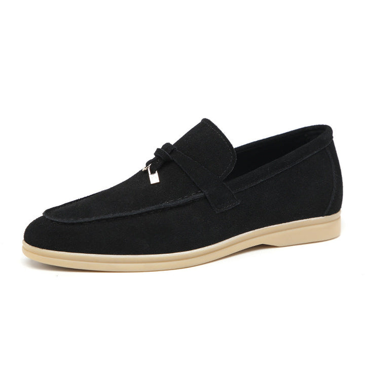 Davide | Luxueuze suede Loafers instappers met Tassel