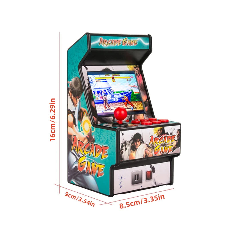CALORA_ RetroGamePro | 16-bit Mini Handheld 150+ Games Video Arcade Console