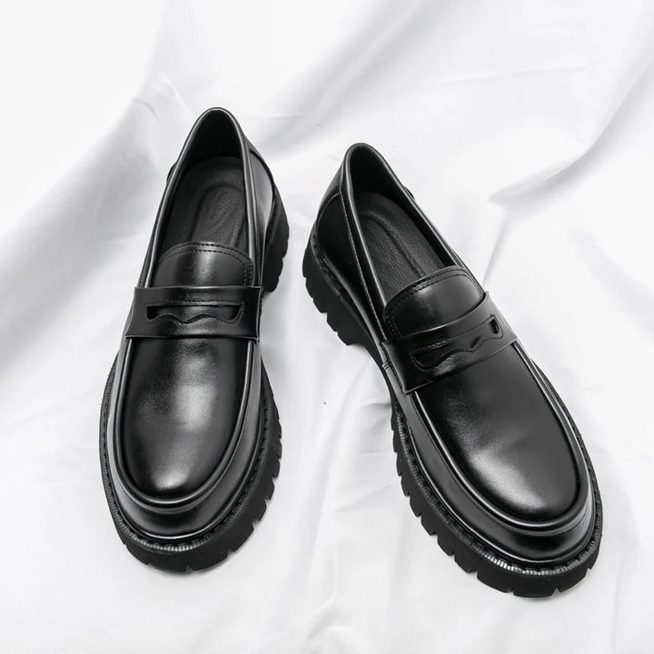 Marconi | Premium zakelijke Heren Loafers hoge zool