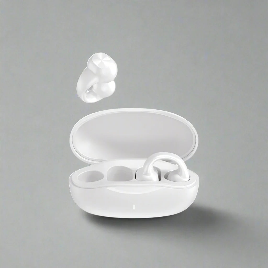 CALORA_ Voltify - Open-Ear Bluetooth 5.3 Sportoordopjes Met Pijnloze Pasvorm
