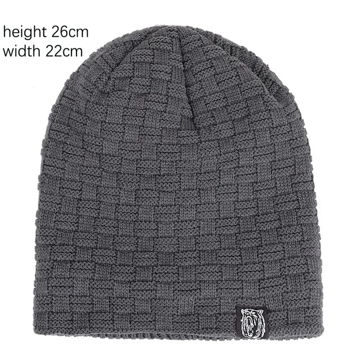 Warme gebreide Beanie Fiets Muts