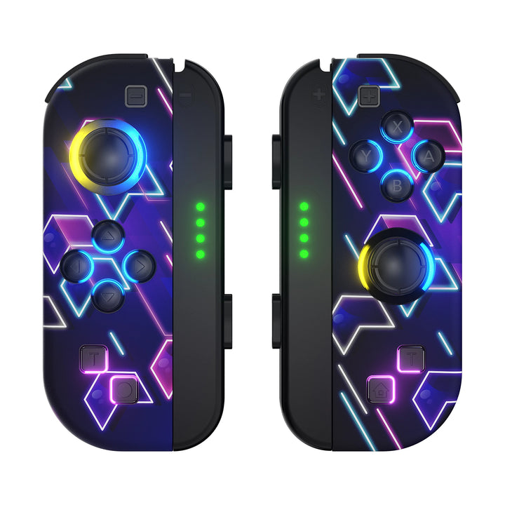 CALORA_ Draadloze Bluetooth Gamecontroller met LED verlichting voor Switch