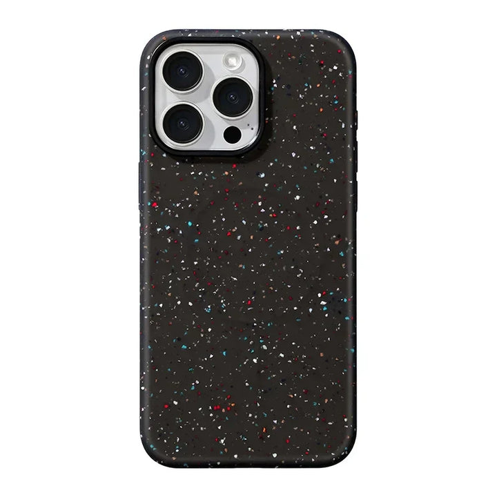 CALORA_ Artistieke Splash iPhone-hoes met Antislip Grip en MagSafe Bescherming