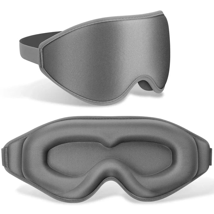 CALORA_ PureRest 3D Contoured Sleep Mask for Total Light Block and Comfort