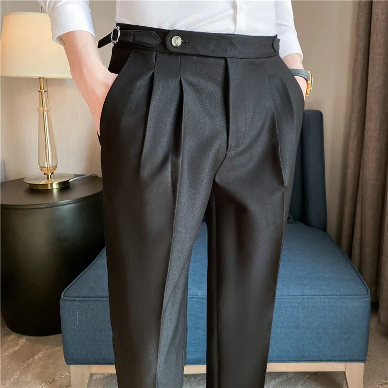 CALORA_ Bianchelli | Stijlvolle Slim Fit Pantalon