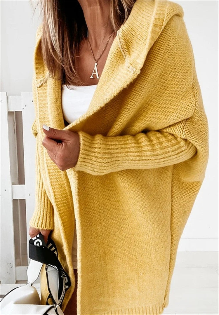 Trendy Gebreide Cardigan Vest