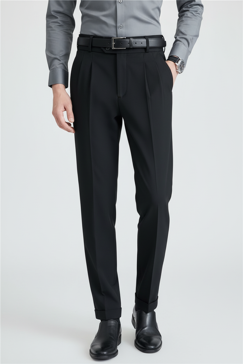CALORA_ Bianchelli | Stijlvolle Slim Fit Pantalon