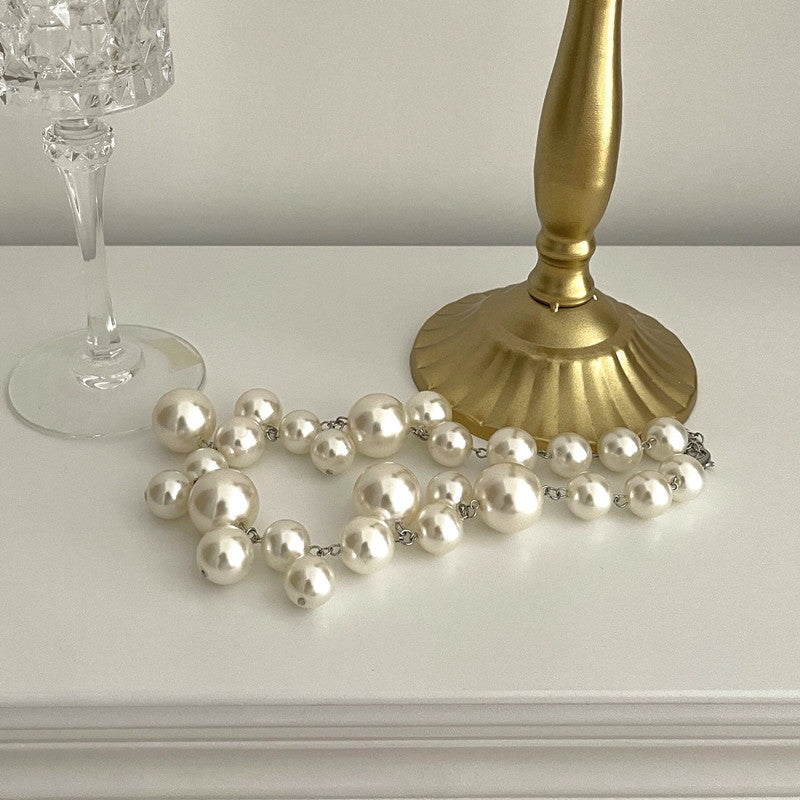 CALORA_ Adembenemende Parelketting voor een Elegante Look