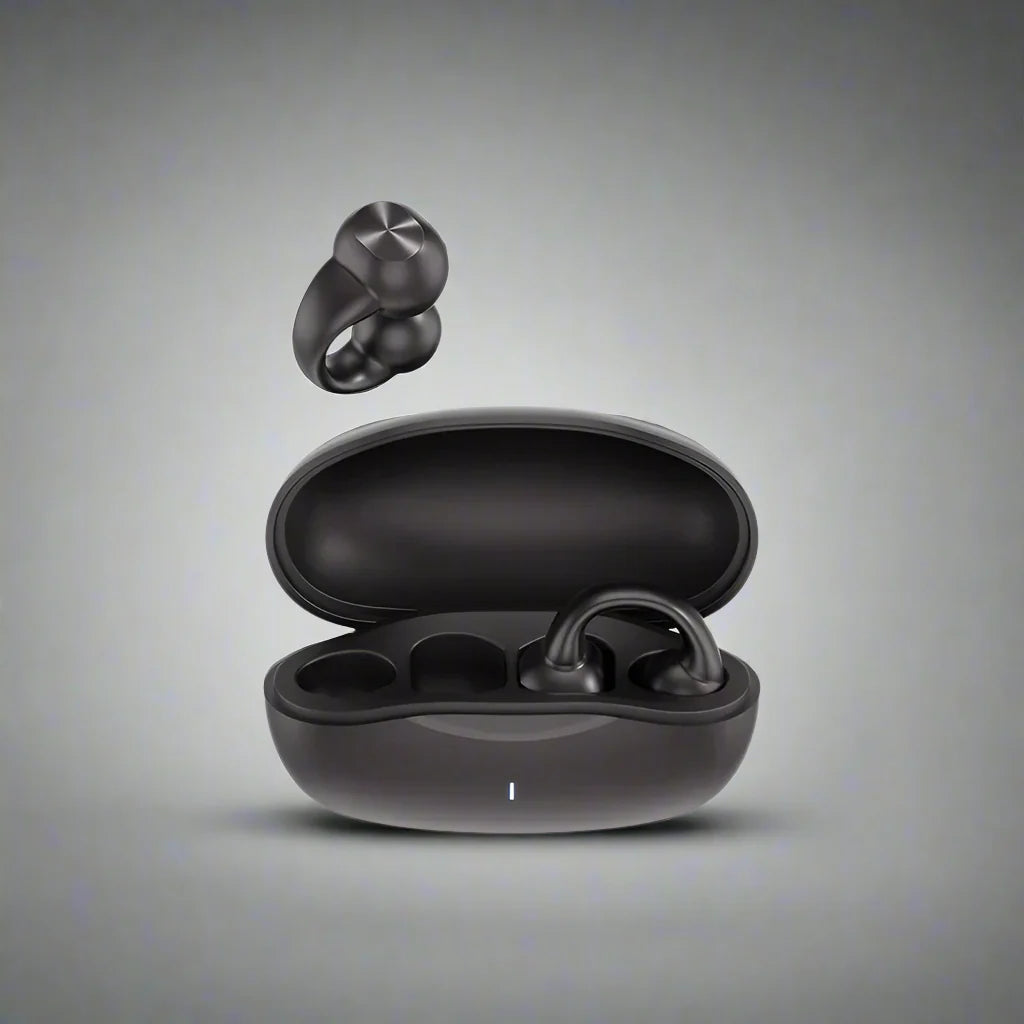 CALORA_ Voltify - Open-Ear Bluetooth 5.3 Sportoordopjes Met Pijnloze Pasvorm