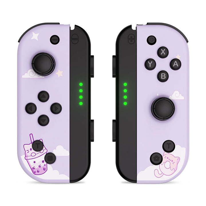 CALORA_ Draadloze Bluetooth Gamecontroller met LED verlichting voor Switch