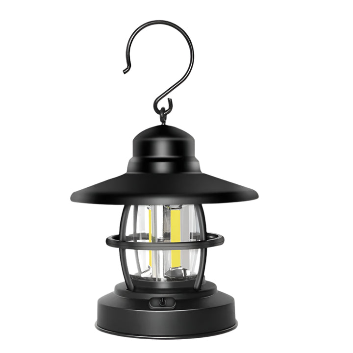 CALORA_ Retro Camping Lantaarn Usb Oplaadbaar Licht Voor Buitenavonturen