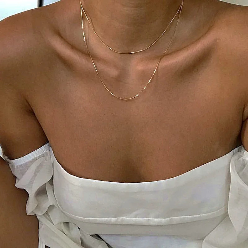 Amorelle | Dunne Dames Choker Ketting