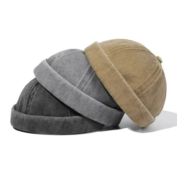 Retro Katoenen Beanie