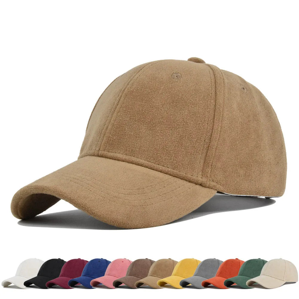 Suede Retro Baseball Verstelbare Snapback Pet