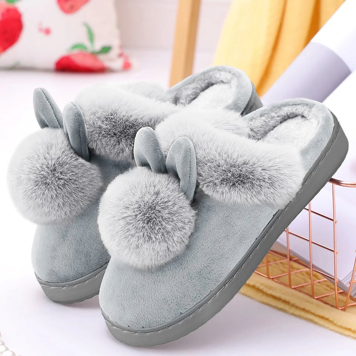 Fuzzy Bunnies | Winter Warme thuis Pantoffels