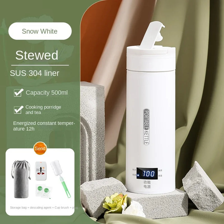 CALORA_ Reis Elektrische Ketel voor Snel Kokend Water en Baby Melk - 500ML