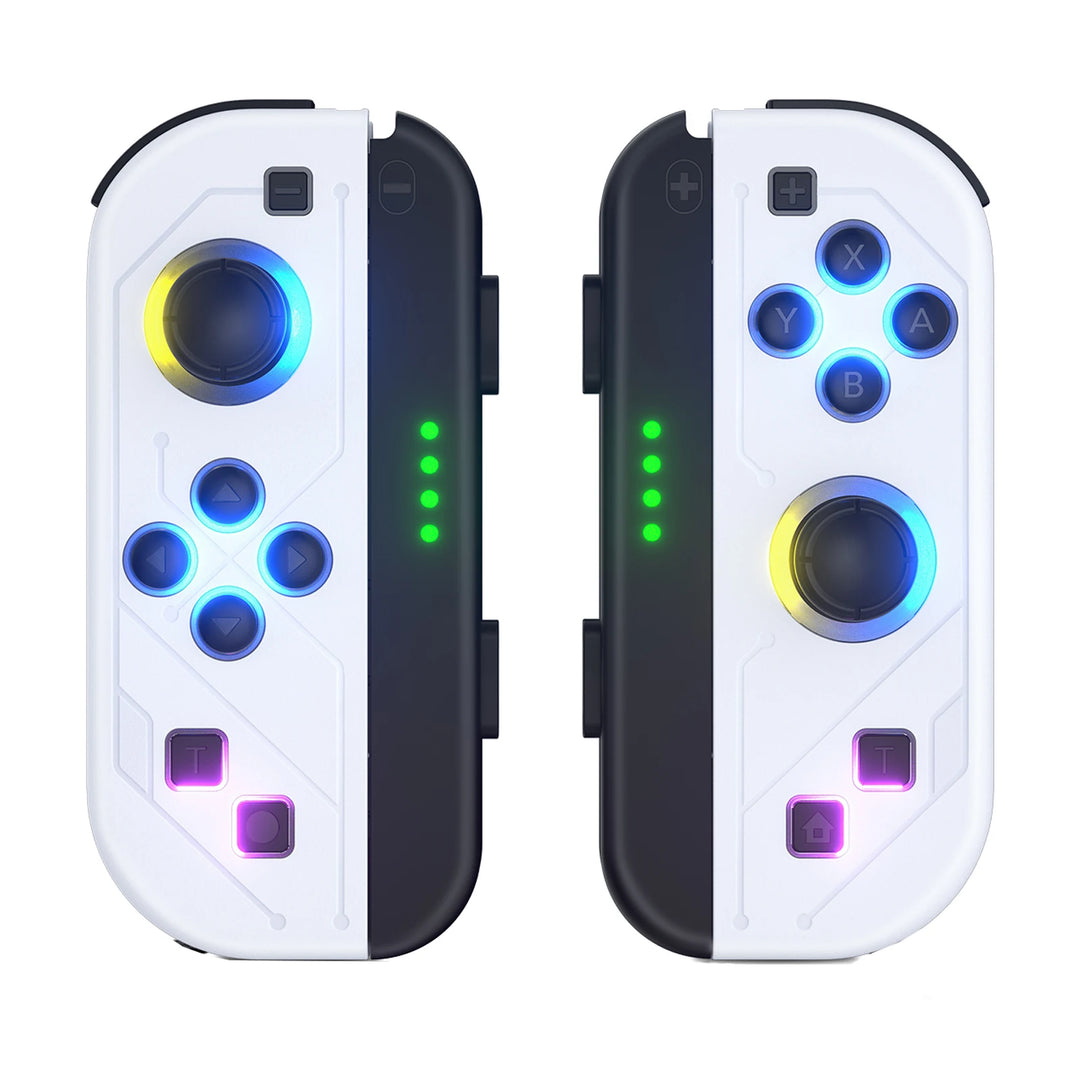 CALORA_ Draadloze Bluetooth Gamecontroller met LED verlichting voor Switch
