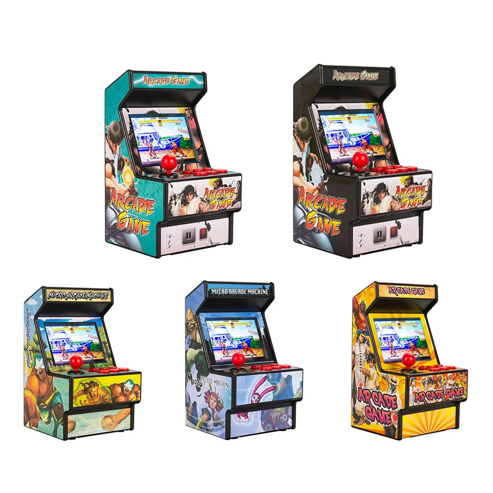 CALORA_ RetroGamePro | 16-bit Mini Handheld 150+ Games Video Arcade Console
