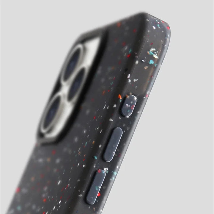 CALORA_ Artistieke Splash iPhone-hoes met Antislip Grip en MagSafe Bescherming