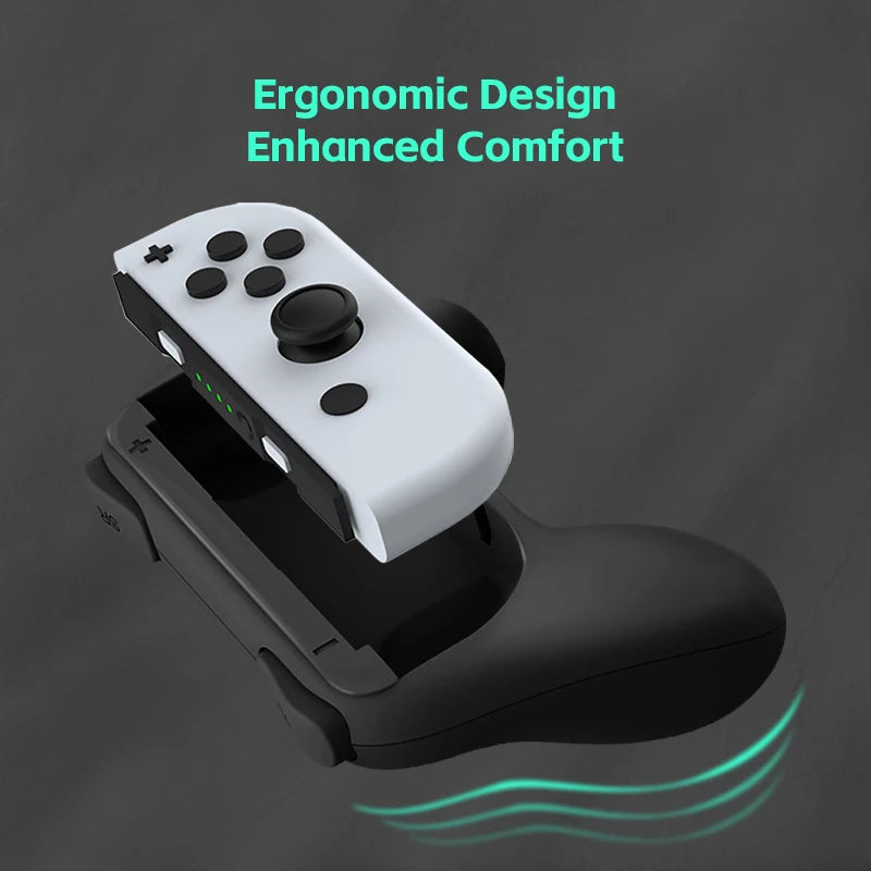 CALORA_ 2 x Comfortabele Grips handvatten voor JoyCon Nintendo Switch