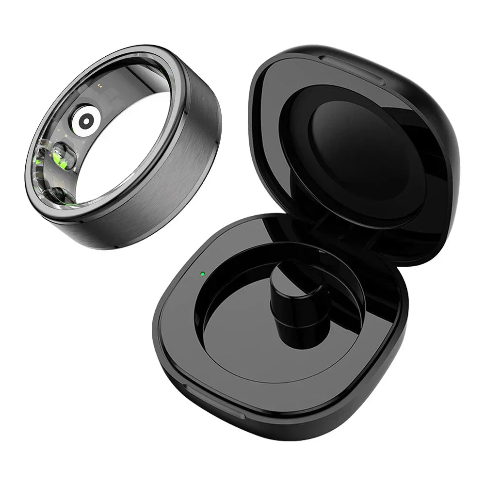 CALORA_ Waterdichte Slimme Ring met Multi-Sportmodus voor Gezondheidsmonitoring