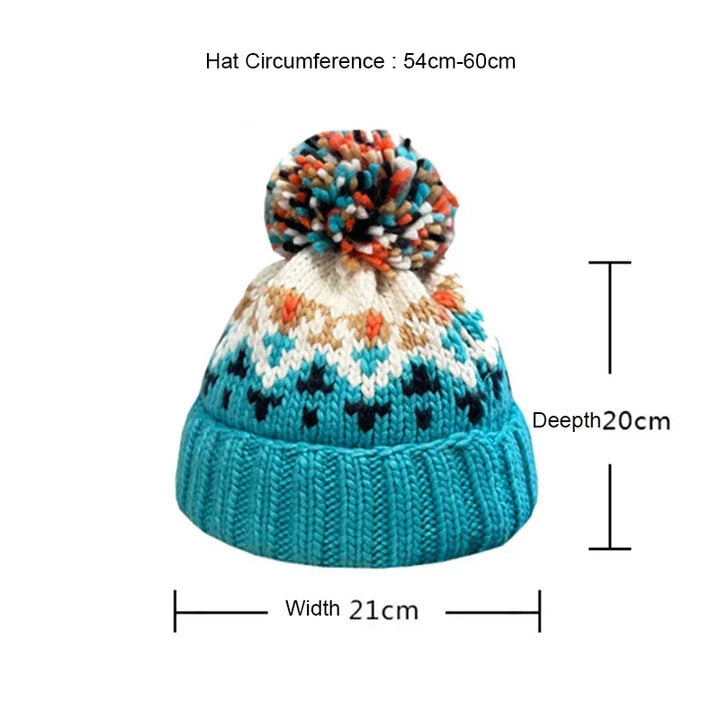 Warme Winter Kerstmis Beanie Muts