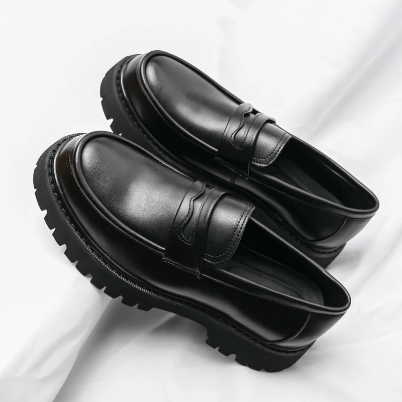 Marconi | Premium zakelijke Heren Loafers hoge zool