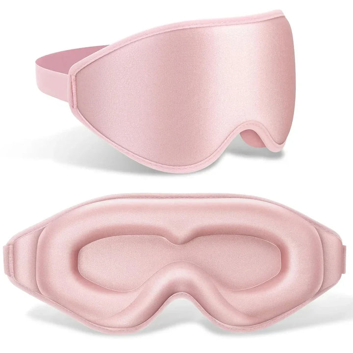 CALORA_ PureRest 3D Contoured Sleep Mask for Total Light Block and Comfort