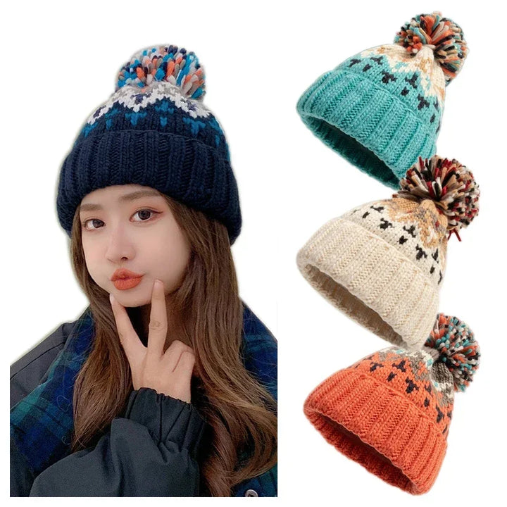 Warme Winter Kerstmis Beanie Muts