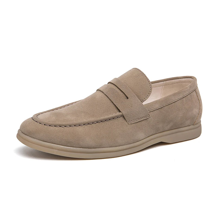 Raffaele | Luxueuze Suède Loafers - heren instappers